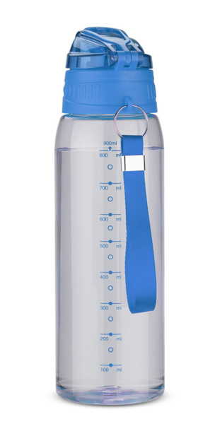 Bidon z miarką 900 ml KOLTER - Niebieski