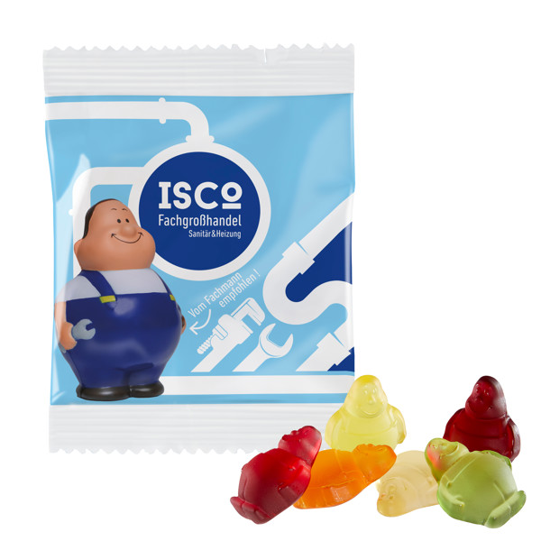 Mr. Bert® - Fruit Gums In A Compostable Bag