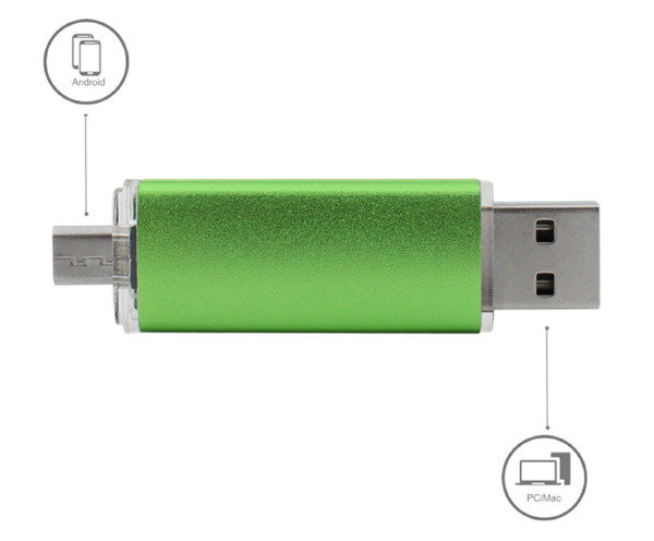 USB Flash drive OTG02 - WHITE_1GB