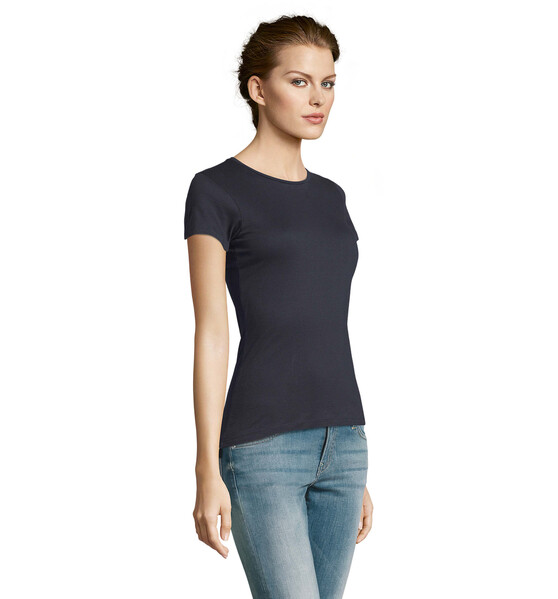 MISS T-SHIRT SENHORA 150g - Azul MarinhoL