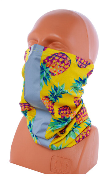 Écharpe avec bande réfléchissante sur mesure CreaScarf Reflect