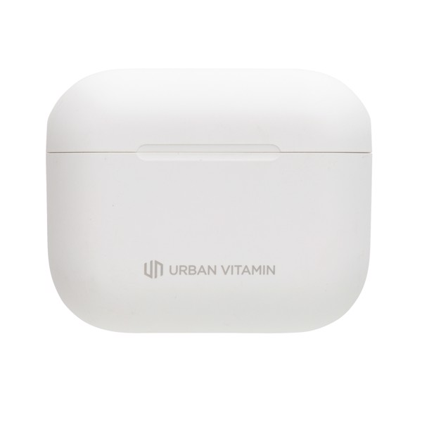 Ušesni čepki Urban Vitamin Alamo, ANC 25 dB, 20 ur predvajanja - Bela