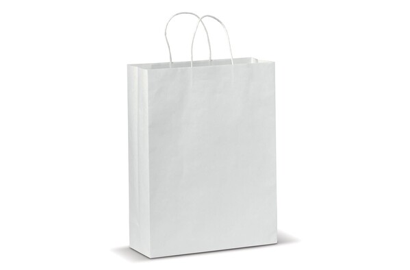 Sac papier Look Eco Grand 120g/m² - Blanc