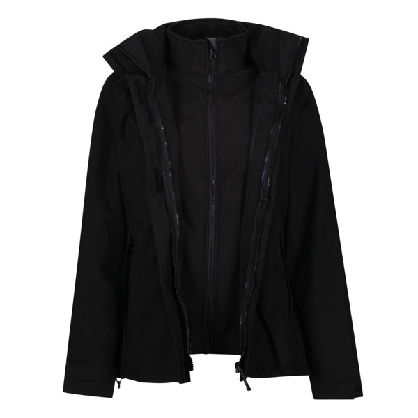 Kingsley - Women's Stretch 3-In-1 Jacket - Black / Black / S