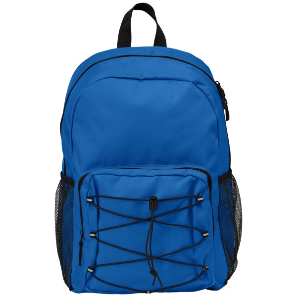 Horizon - Sac à dos de sport rPET 600D - Bleu roi / Sérigraphie