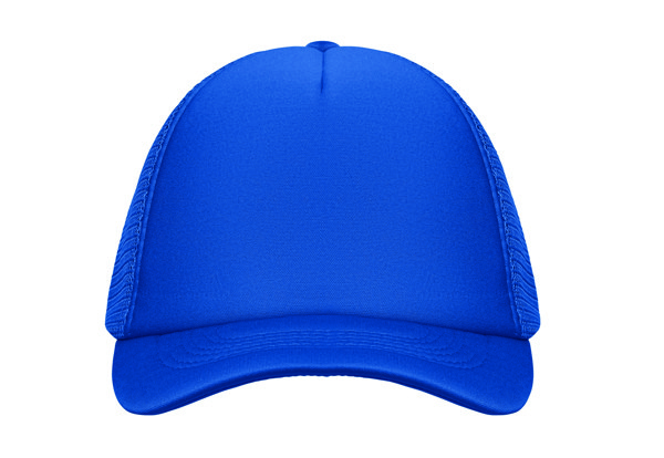 Cappello trucker a 5 pannelli Bubble - Blu Royal