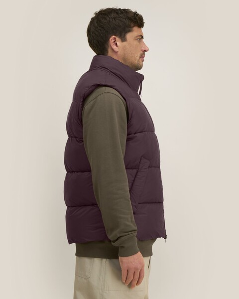 Puffer Gilet 2.0 - Red Brown / XL