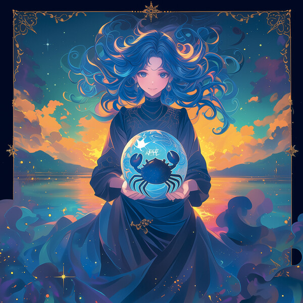 Notique Poznámkový Kalendář Anime Zodiac 2027, 30 x 30 cm - Východní
