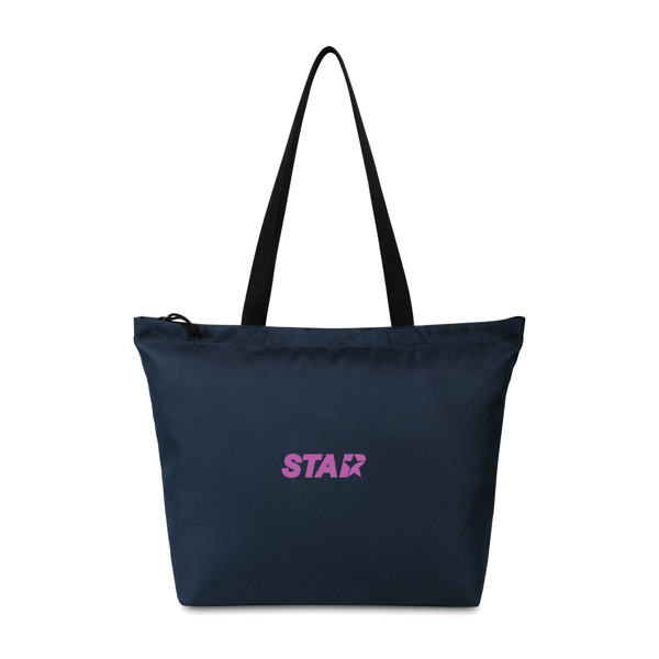 Sac shopping tote en rPET AWARE™ Renew - Bleu Marine