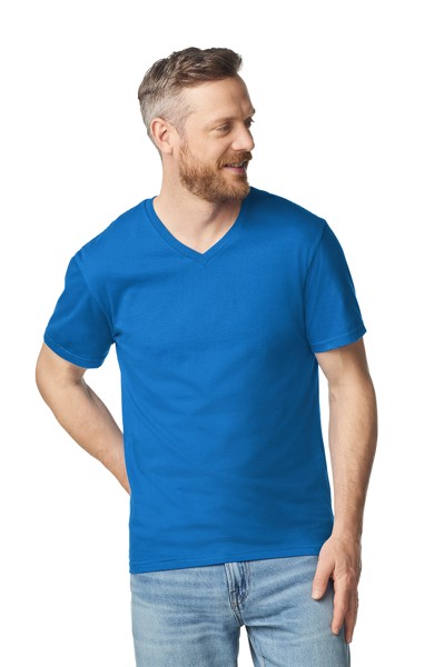 Softstyle™ Adult V-Neck T-Shirt - White / S