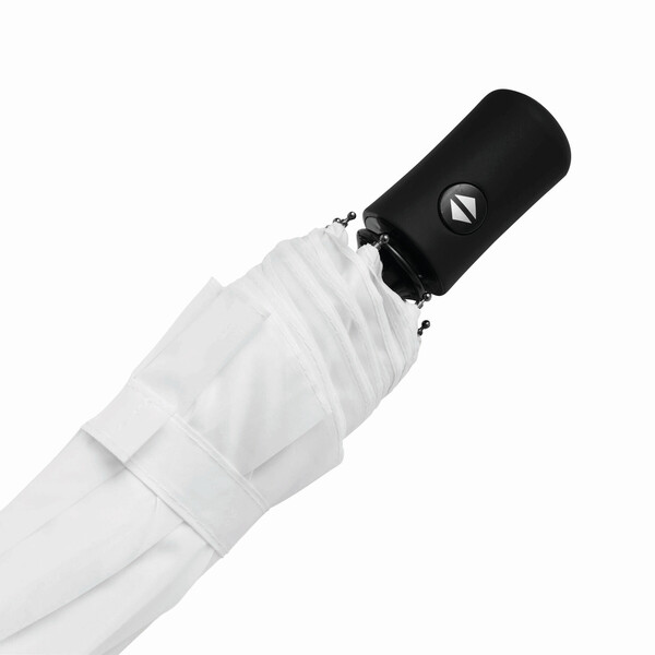 Automatic Open-Close Windproof Pocket Umbrella Plopp - White