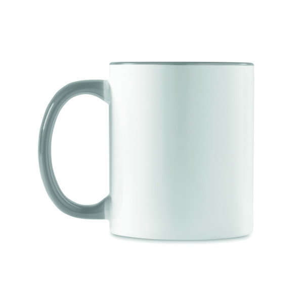 Coloured sublimation mug Sublimcoly - Grey