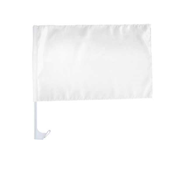 Car Flag "Bianco"