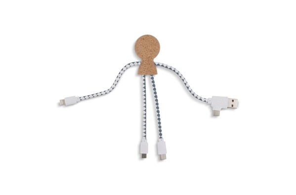 Xoopar Mr. Bio charging cable, USB-C, Tyvek