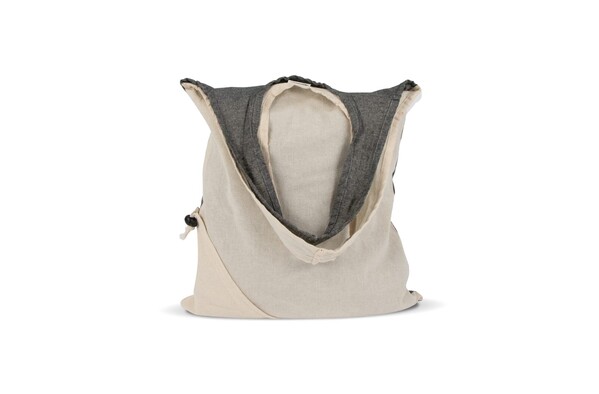 Einkaufstasche Recycelte Baumwolle OEKO-TEX® 140g/m² 38x42cm