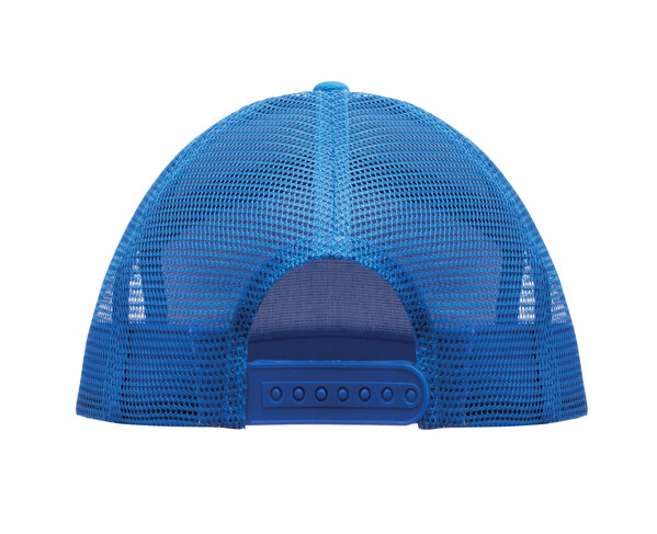 Casquette visière plate 7 pans Bead - Bleu Royal