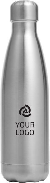 Stainless steel bottle (650 ml) - Silver