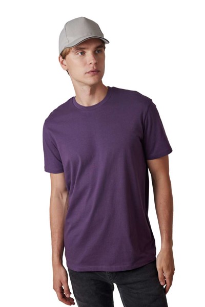 5 Panels Cotton Sandwich Cap - Black