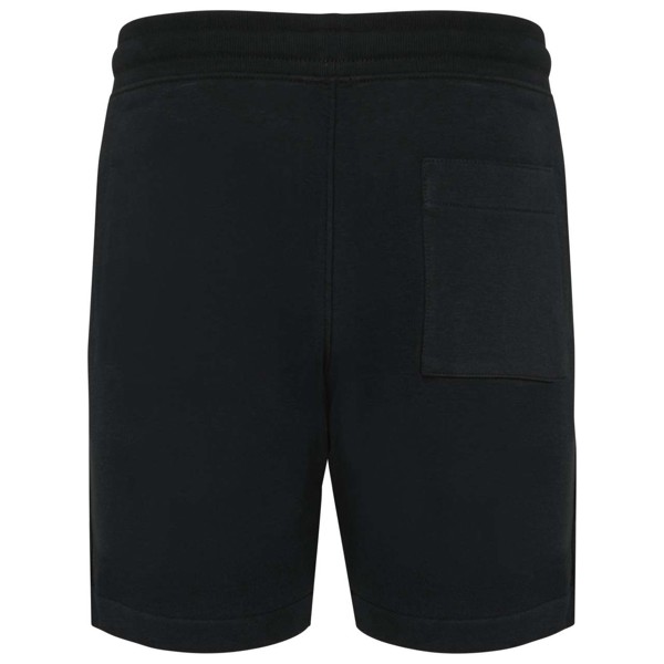 Men's Eco-Friendly French Terry Bermuda Shorts - Black / 2XL