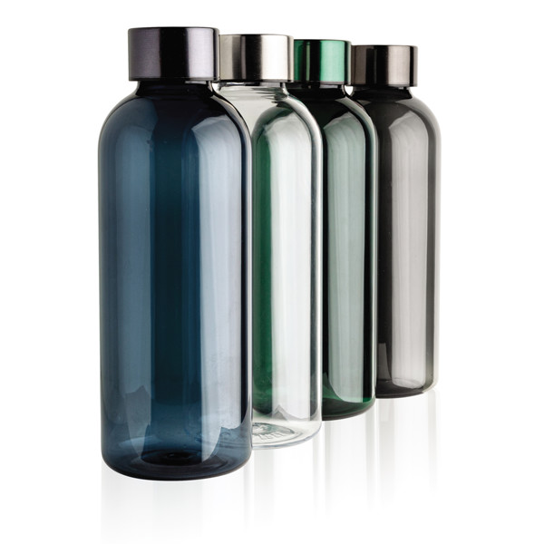 Bouteille d'eau étanche avec bouchon en métal - Bleu