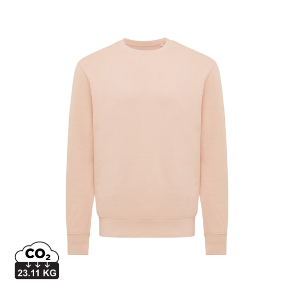 Iqoniq Etosha lightweight recycled cotton crew neck - Peach Nectar / XXS