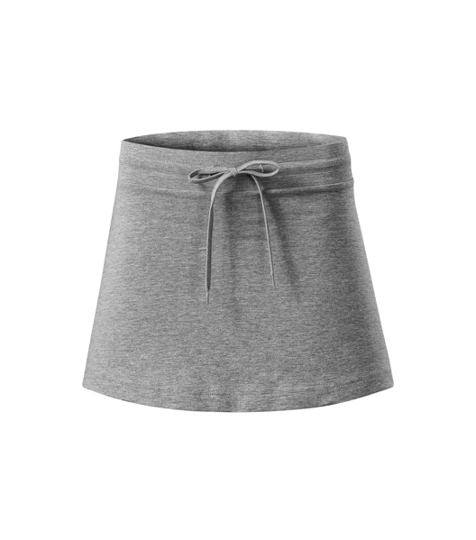 Sukně Dámská Malfini® Two In One - Tmavě Šedý Melír / L