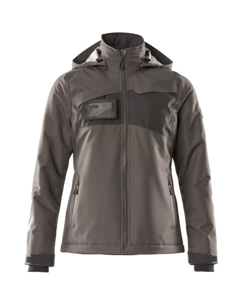 Winter Jacket - MASCOT® - Dark Anthracite / Black / XL
