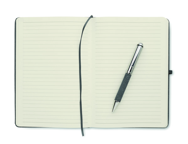 Set regalo Notebook e penna Eleganote - Nero