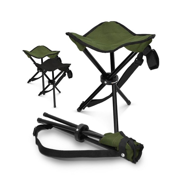 TABOURET PLIANT TREPIED - Noir