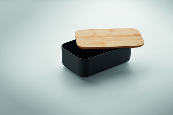 Boîte à lunch  maïs PLA 1000ml Beibabox - Noir