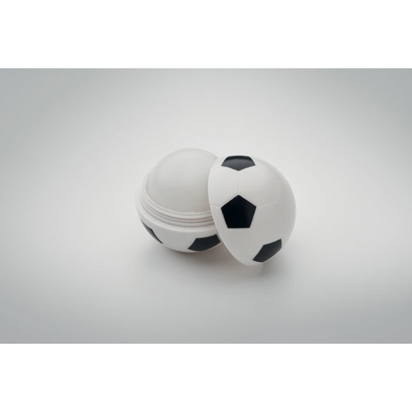 Football shape lip balm SPF10, 35 mm