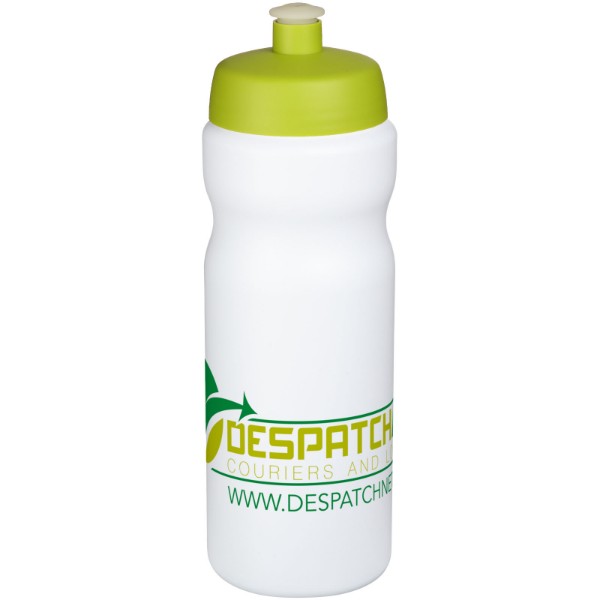 Bouteille de sport Baseline® Plus 650ml - Blanc / Citron vert