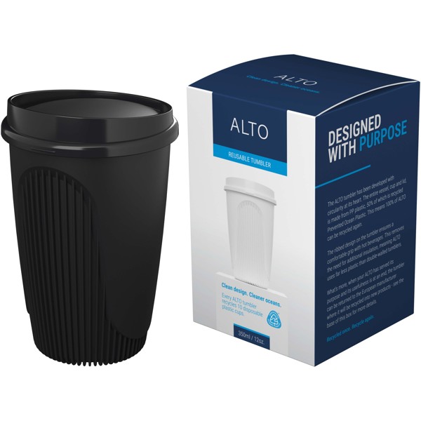 Alto POP 350 ml pohár - Čierna