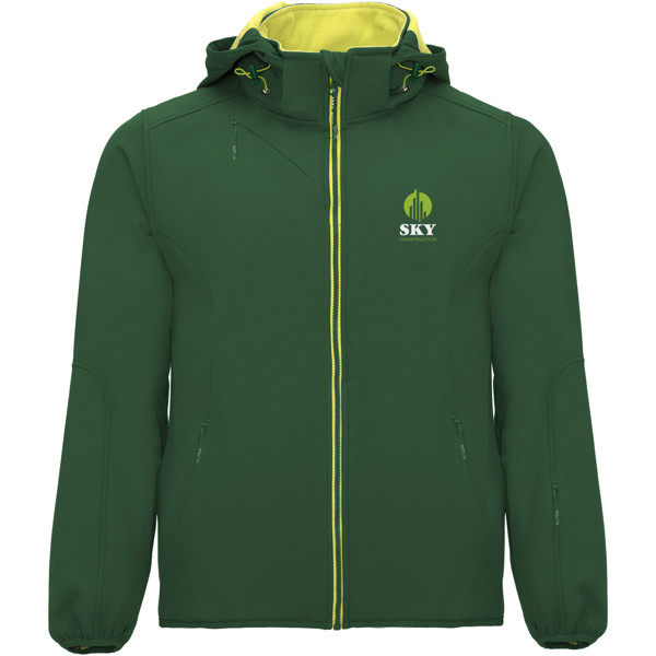Giacca softshell unisex Siberia - Verde bottiglia / 3XL