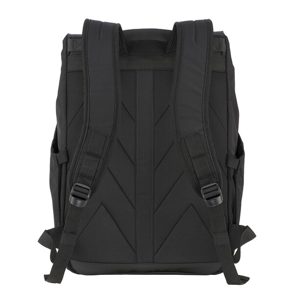 Laptop Backpack (15 Inch) In Water-Resistant 600D Pu With 210D Polyester Lining - Black