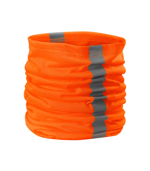 Šátek Unisex Rimeck® Hv Twister - Fluorescenční Oranžová / uni