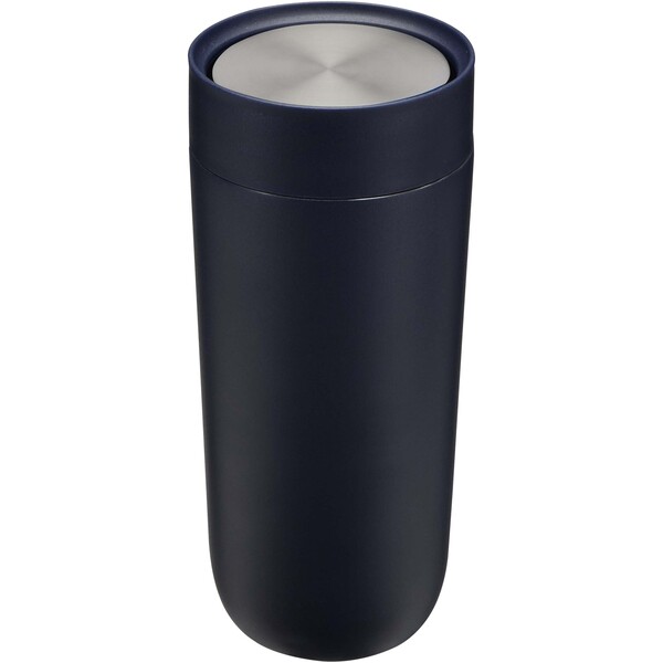 Gobelet Camden de 350 ml en acier inoxydable certifié RCS avec revêtement en céramique - Marine