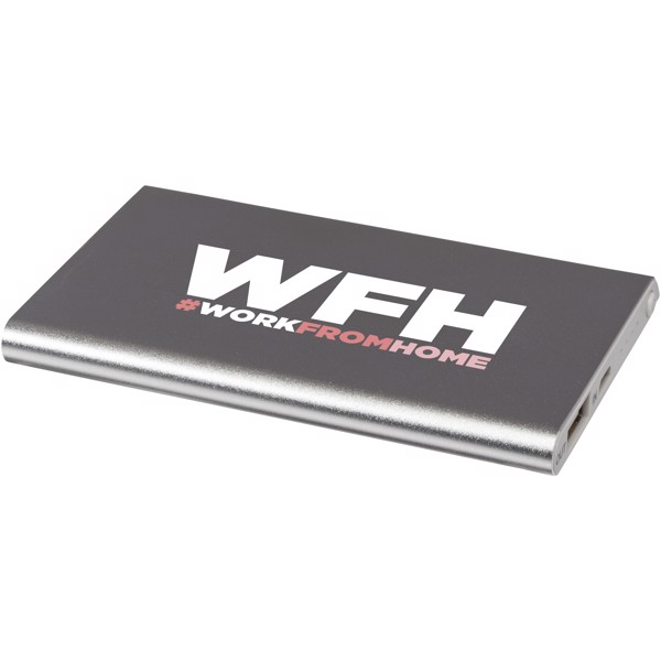 Power bank Pep da 4000 mAh - Argento