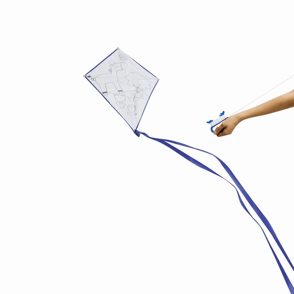 Kite To Colour In Artistic