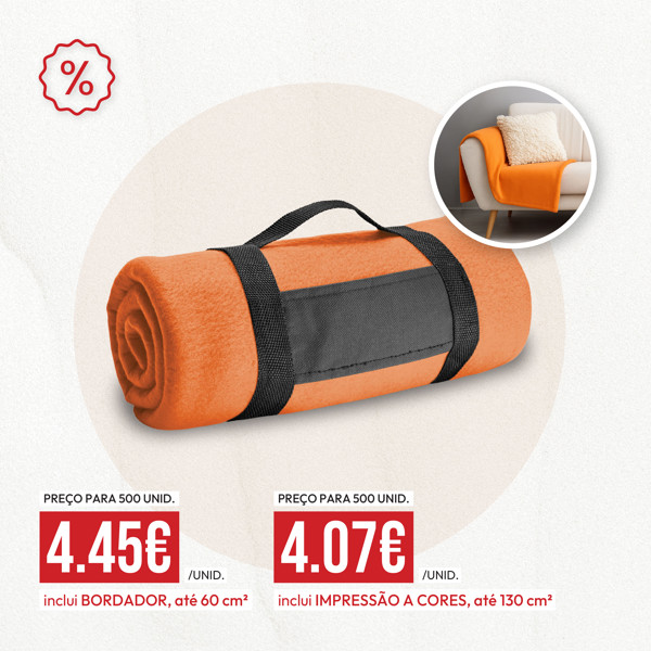 Manta Polar c/ Pega Amovível