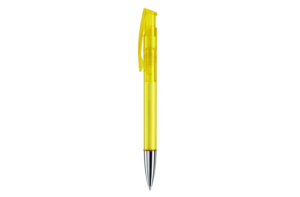 Avalon ball pen metal tip transparent - Transparent / Yellow