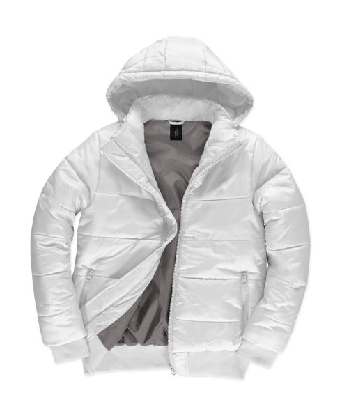 Superhood / Men Jacket - White / Warm Grey / S