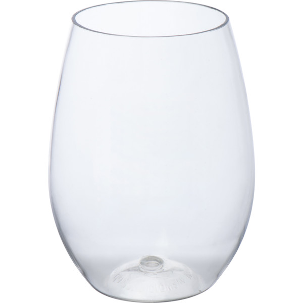 CECYLIA PET műanyag pohár, 450 ml - Transparent