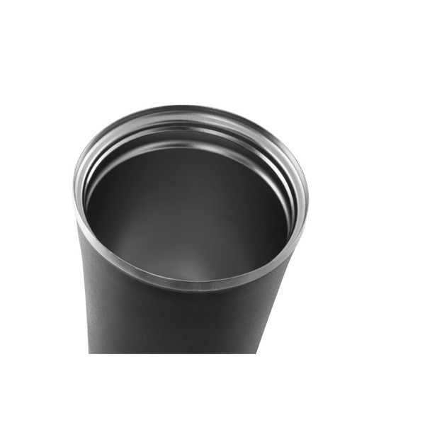 PHELPS. Stainless steel and PP travel cup 470 mL - Black