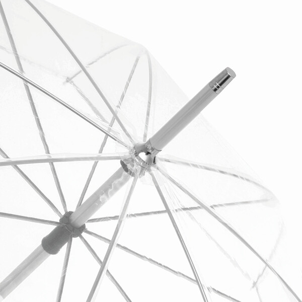 Transparent Aluminium Stick Umbrella Panoramix