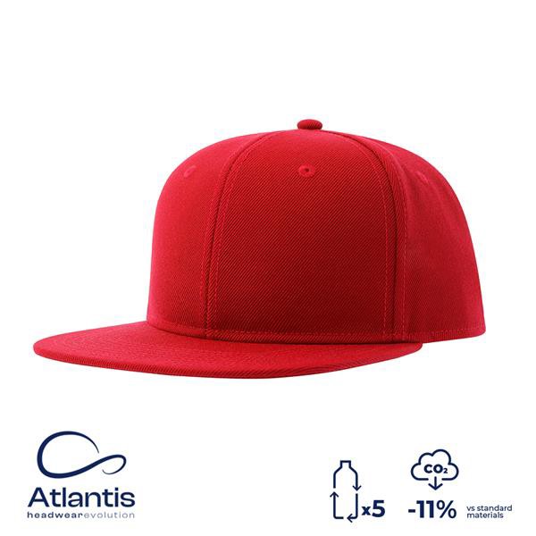 Boné Kid Snap Back-S 100% Poliéster Reciclado - Preto