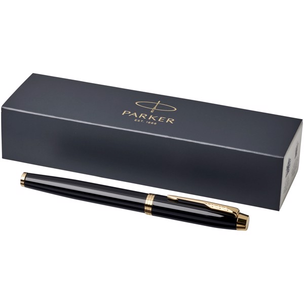 Parker IM fountain pen - Solid Black / Gold