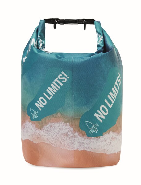 5L recycled polyester (rPET) ripstop dry bag 360° design - Full colour