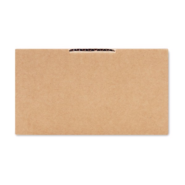 Salad seed kit with soil tablet, paper box