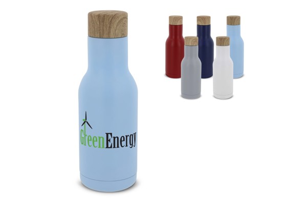 Thermo bottle Gustav 340ml - Pastel blauw